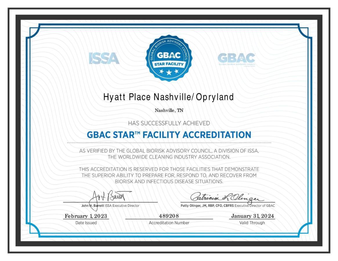 Hyatt Place Nashville Opryland Exteriör bild